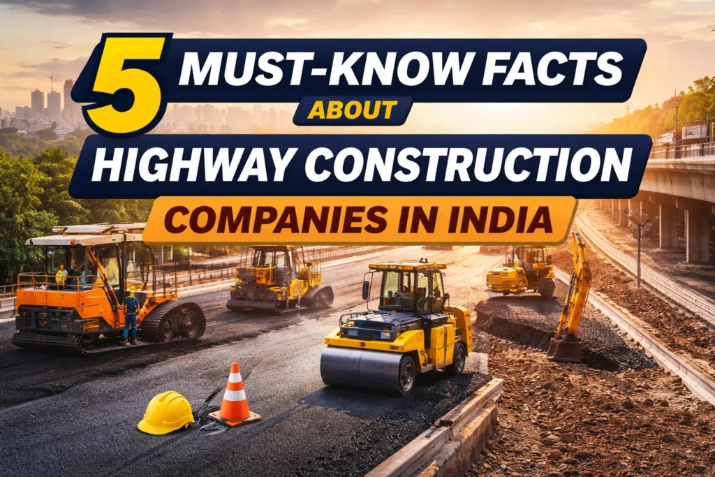 5 Must Know Facts About Highway Construction Companies in India